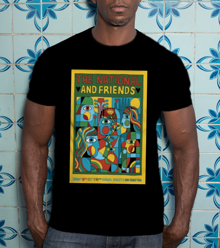 The National And Friends San Sebastián Concert October 18 Kursaal Donostia T-Shirt