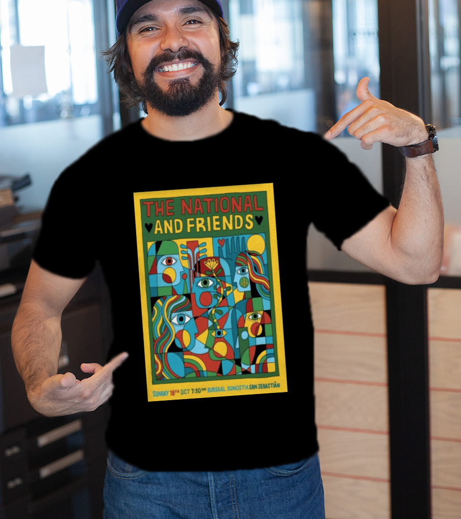 The National And Friends San Sebastián Concert October 18 Kursaal Donostia T-Shirt