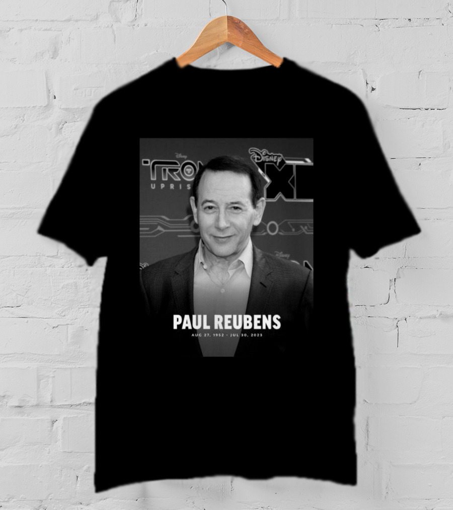 Paul Reubens Disney Tron Uprising Aug 27 1952 Jul 30 2023 T-Shirt