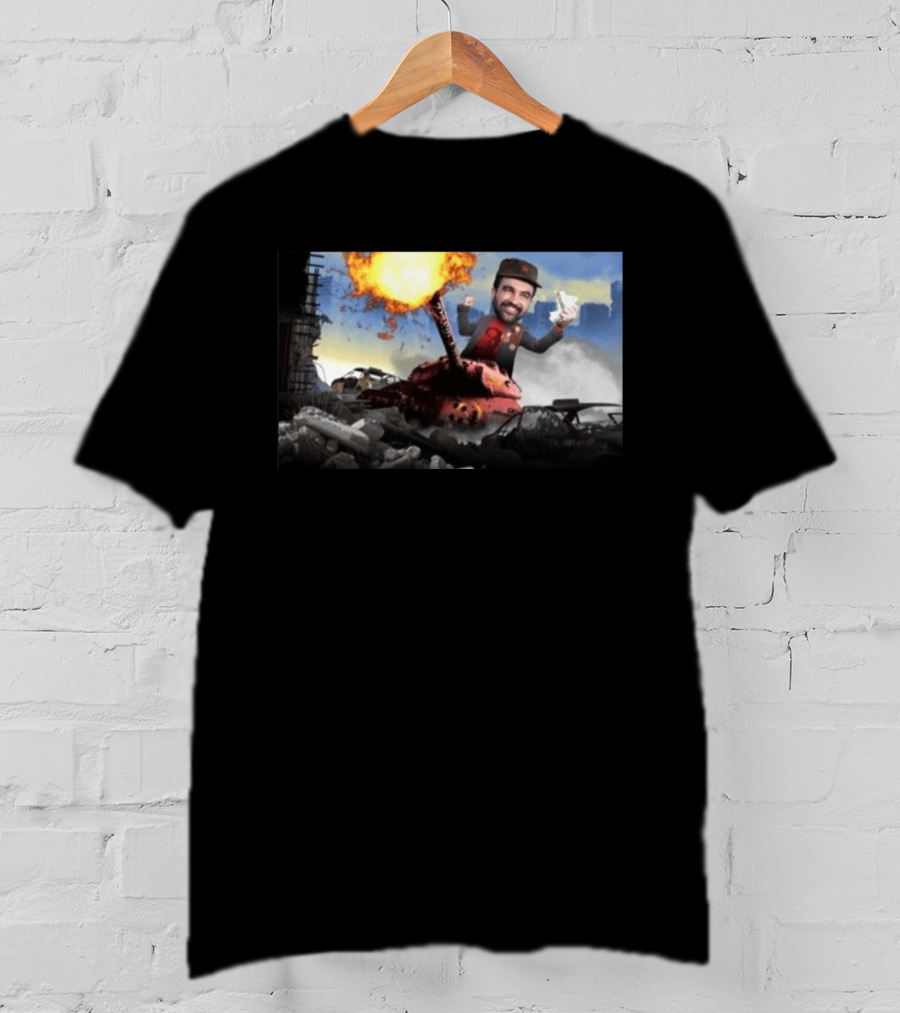 Zohran Mamdani Pied à Terre Tax NYC Explosion Image T-Shirt