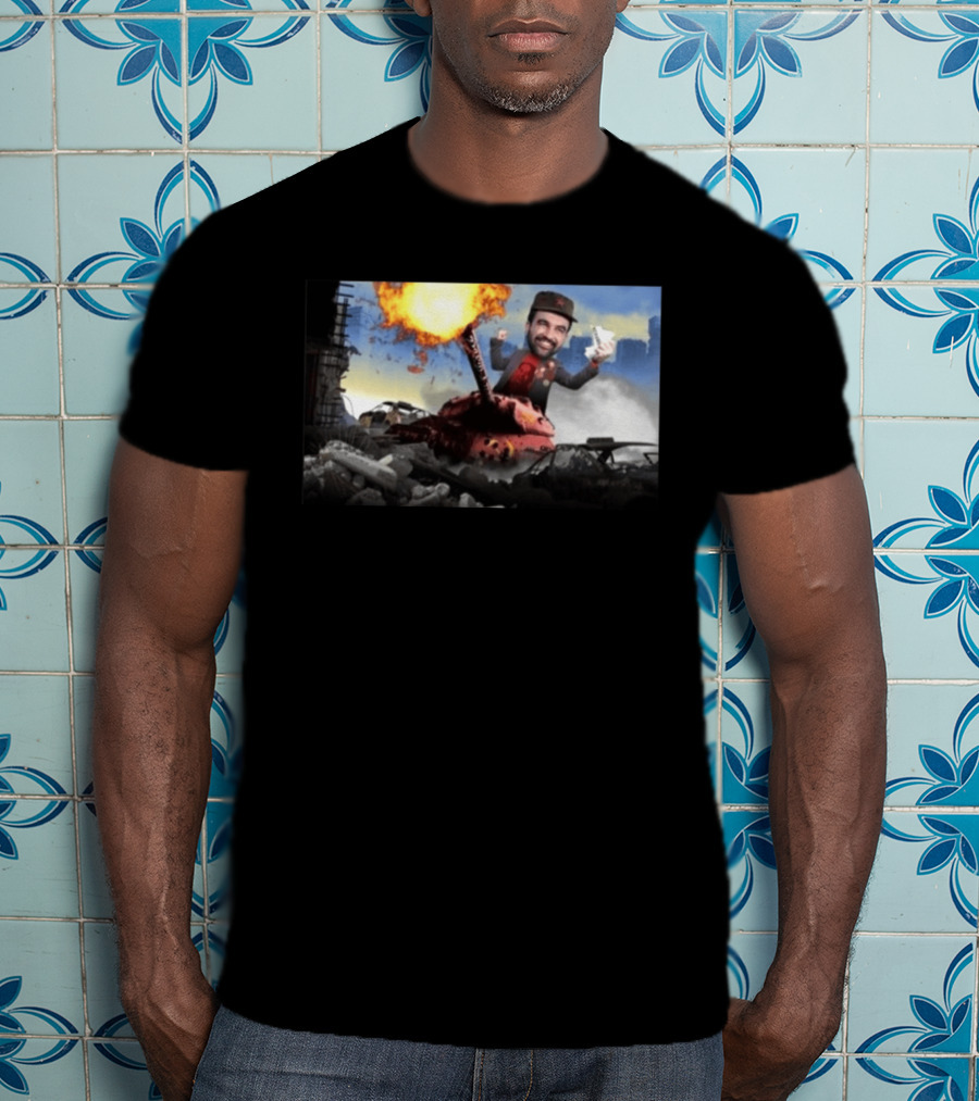 Zohran Mamdani Pied à Terre Tax NYC Explosion Image T-Shirt