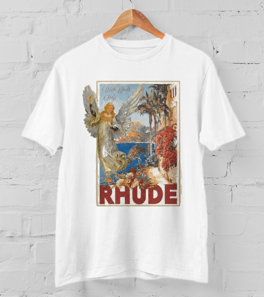 2 Chainz Rhude With Gods Help Angel Scenic Landscape T-Shirt