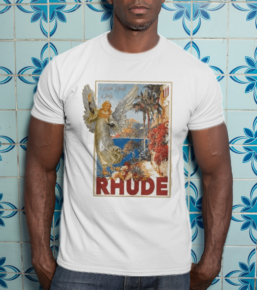 2 Chainz Rhude With Gods Help Angel Scenic Landscape T-Shirt