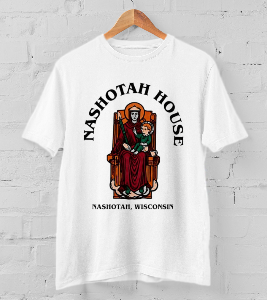 Nashotah House Virgin Mary And Child Jesus Icon Nashotah Wisconsin T-Shirt
