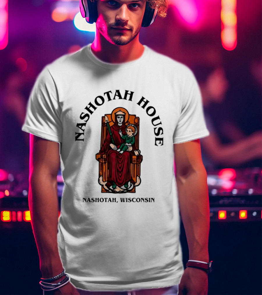 Nashotah House Virgin Mary And Child Jesus Icon Nashotah Wisconsin T-Shirt