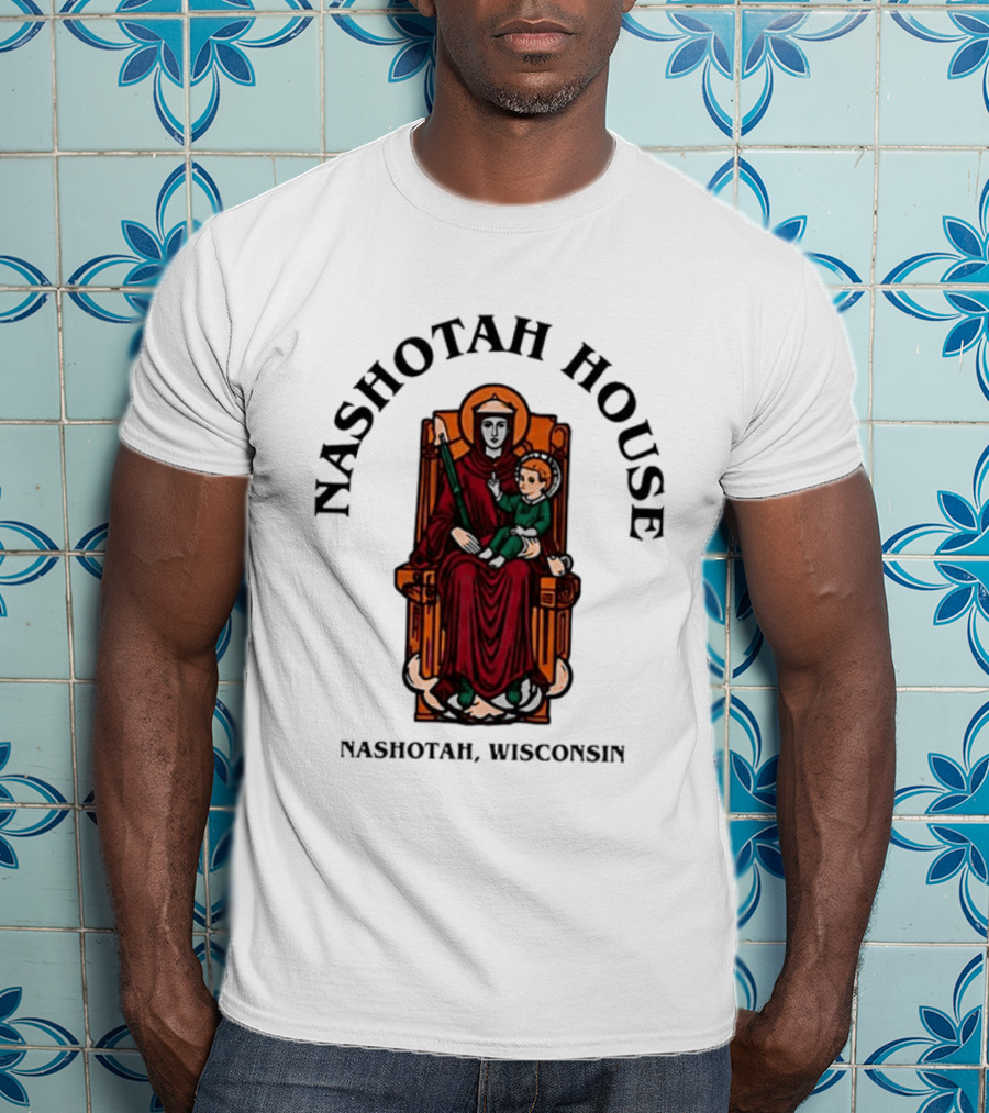 Nashotah House Virgin Mary And Child Jesus Icon Nashotah Wisconsin T-Shirt