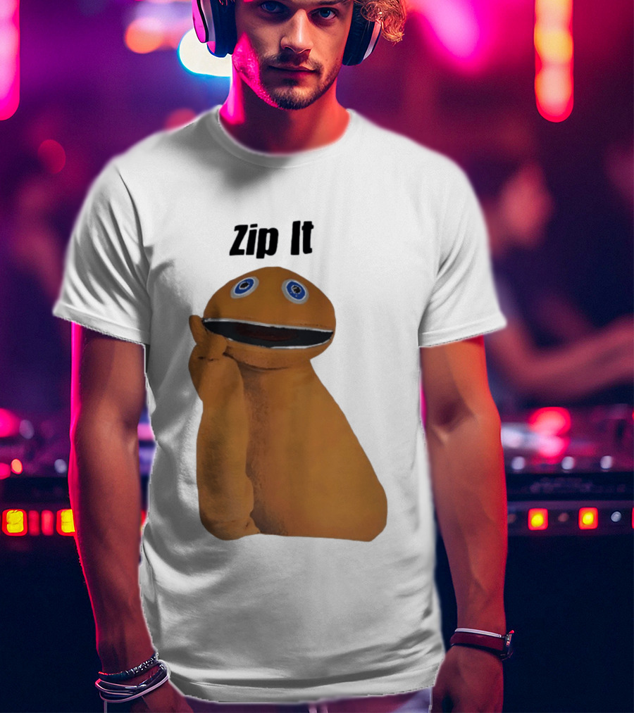 Rainbow Zippy Zip It Character From Thames TV Classic Show T-Shirt