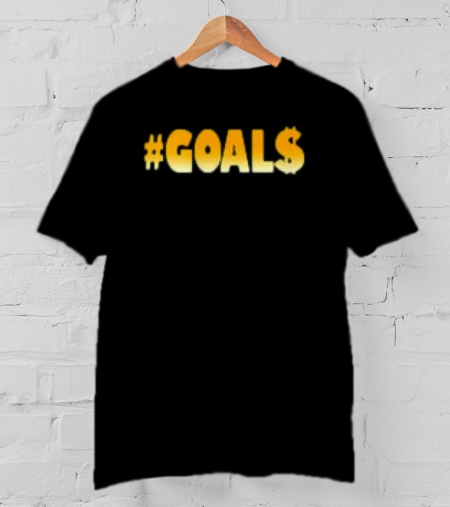 2024 New Year Money Goals Hashtag Wealth Ambitions Motivation T-Shirt