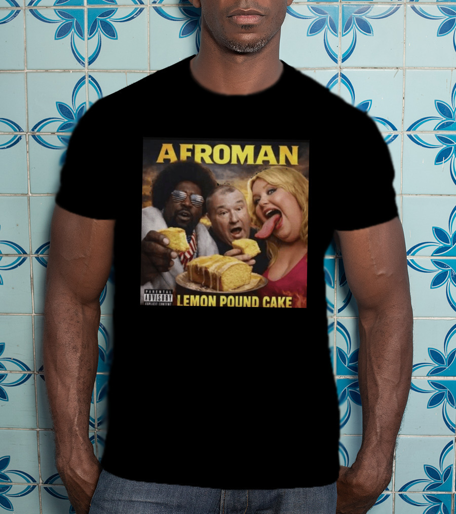 Afroman Lemon Pound Cake Featuring Iconic Cover T-Shirt