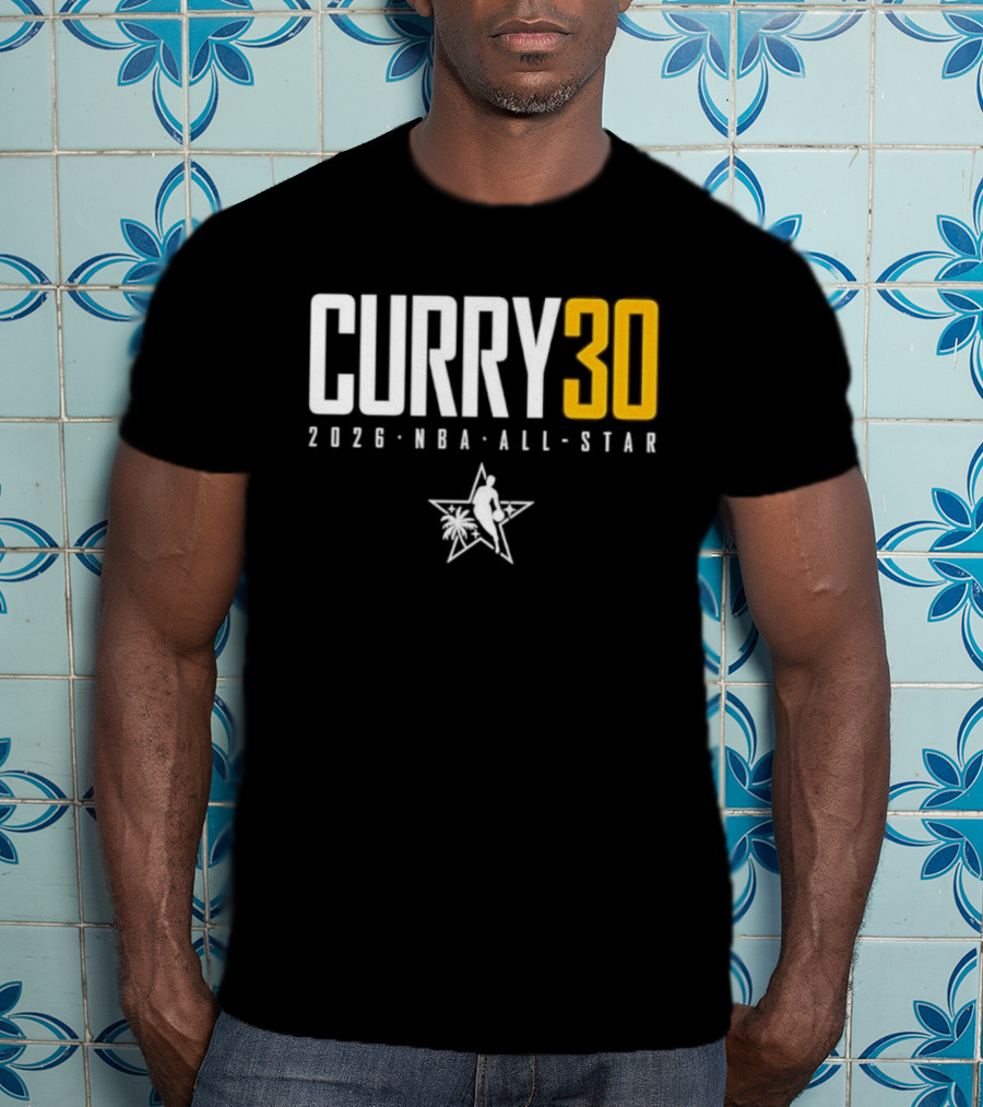 Curry30 2026 NBA All Star Golden State Warriors Iconic Basketball Star T-Shirt