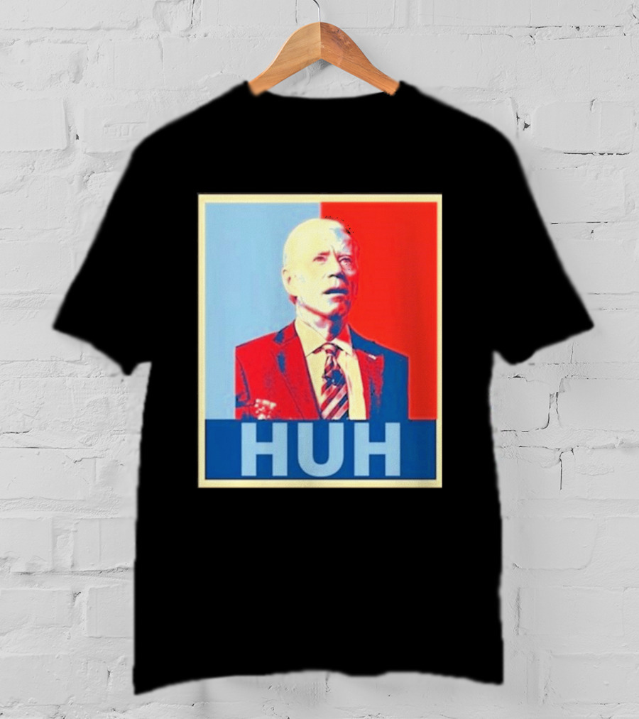Huh Joe Biden Red Blue T-Shirt