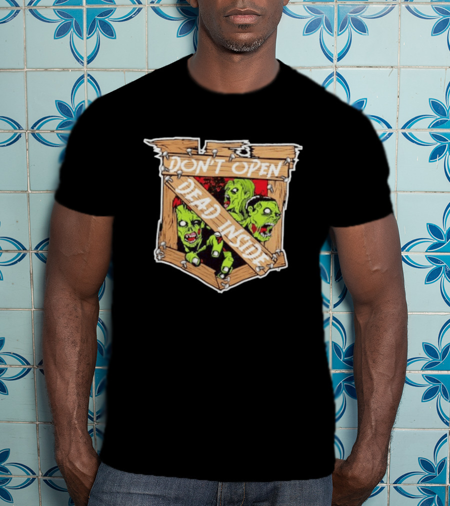 New York Rangers Halloween Don't Open Dead Inside Zombie T-Shirt