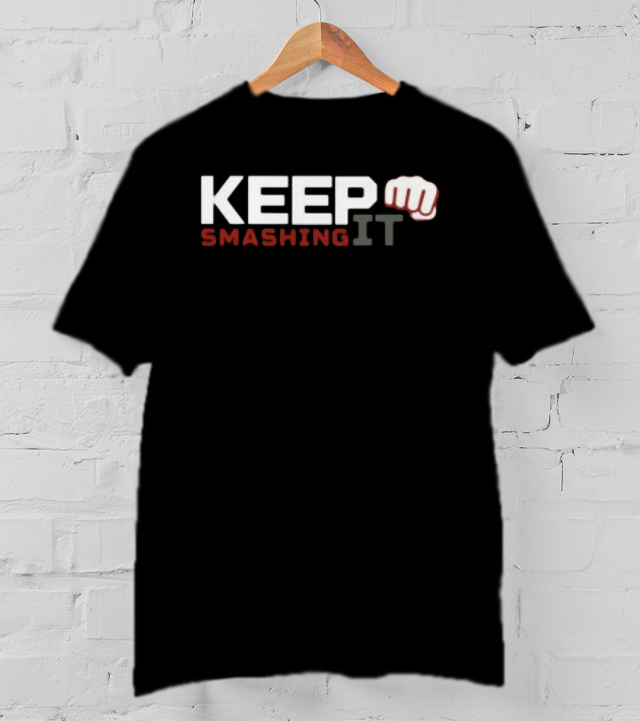 Duayne Pearce Store Womens Keep Smashing It T-Shirt