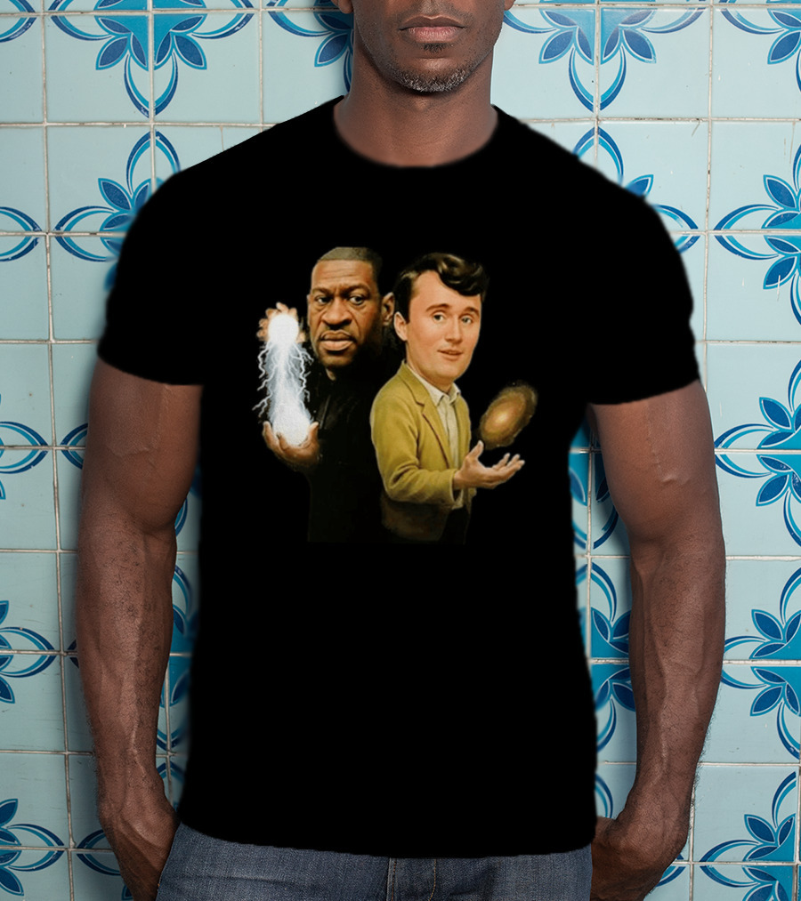 George Floyd And Charlie Kirk Wizard T-Shirt