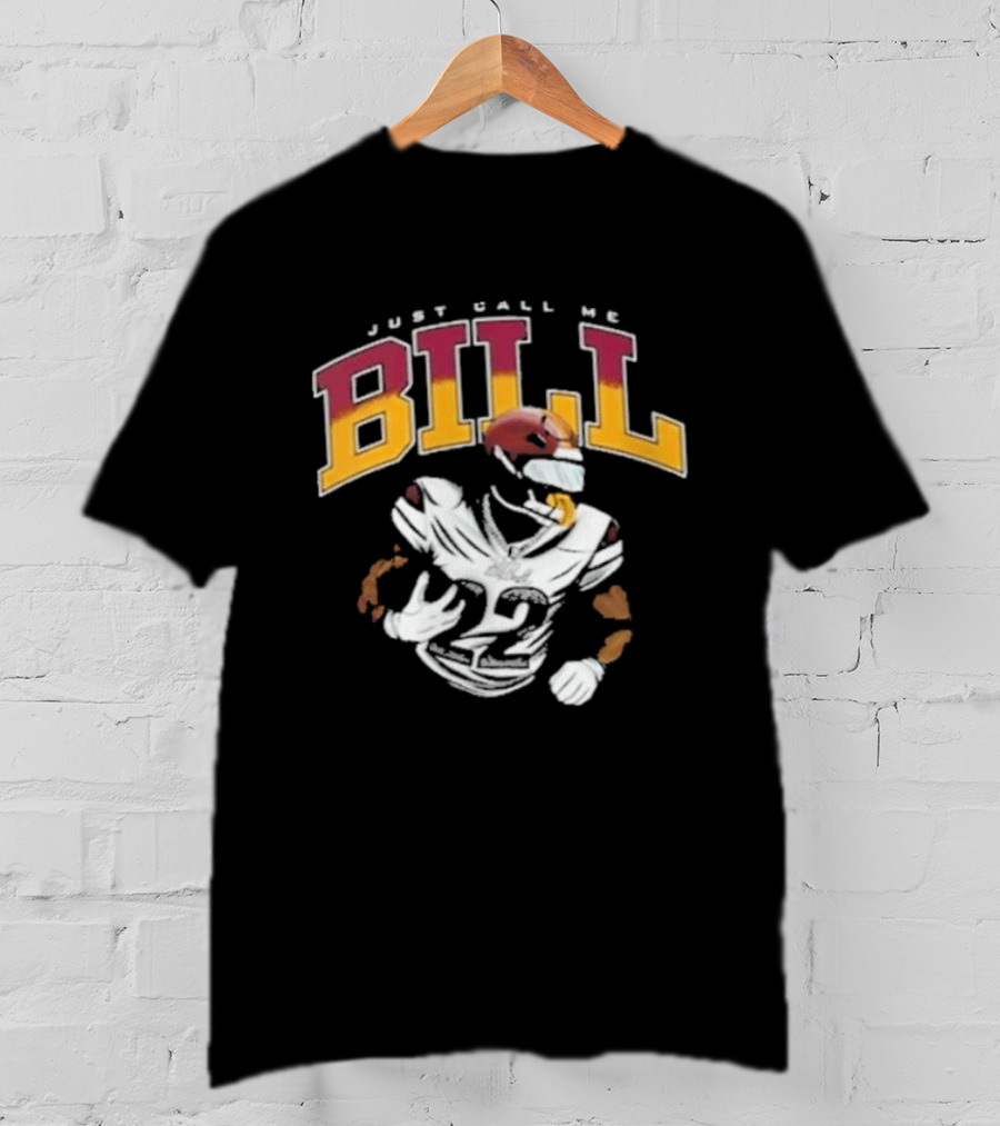Just Call Me Bill Croskey Merritt Football Player T-Shirt