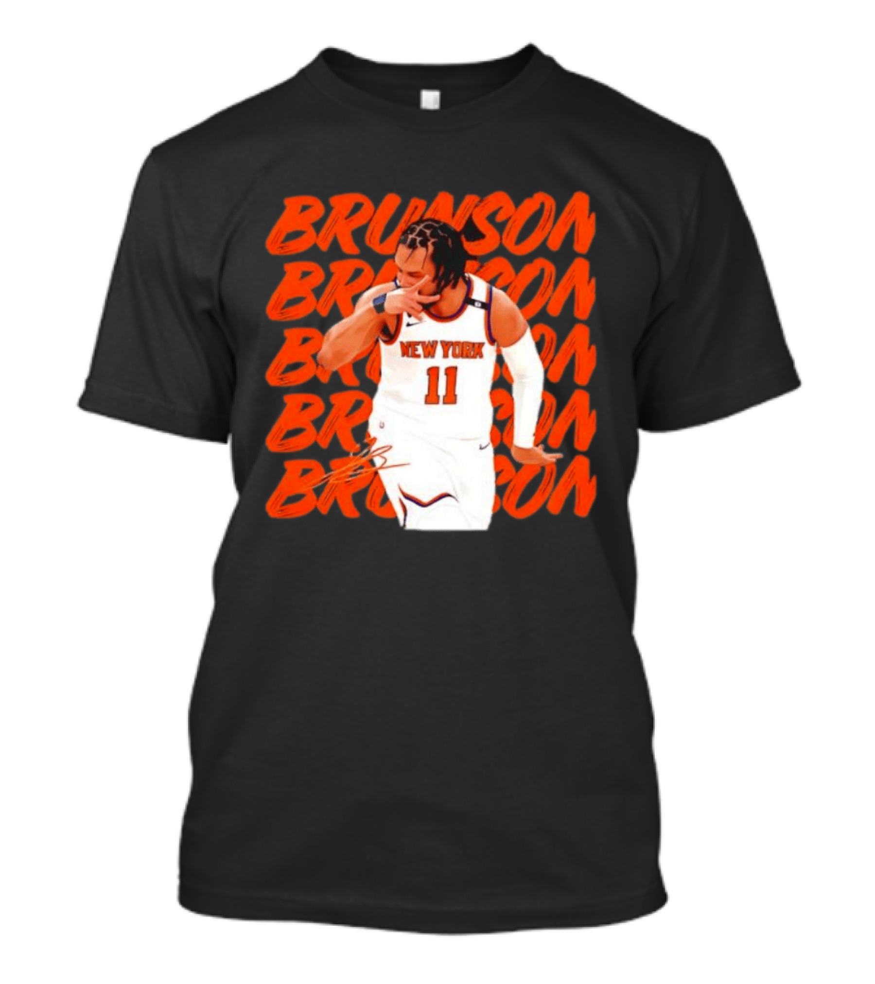 Brunson 11 New York Knicks Basketball Player T-Shirt