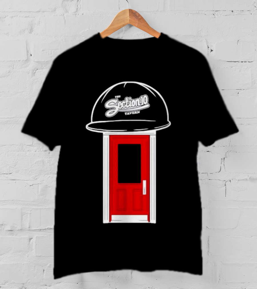 The Section 10 Tavern Red Door Boston Red Sox Fenway Park Baseball T-Shirt