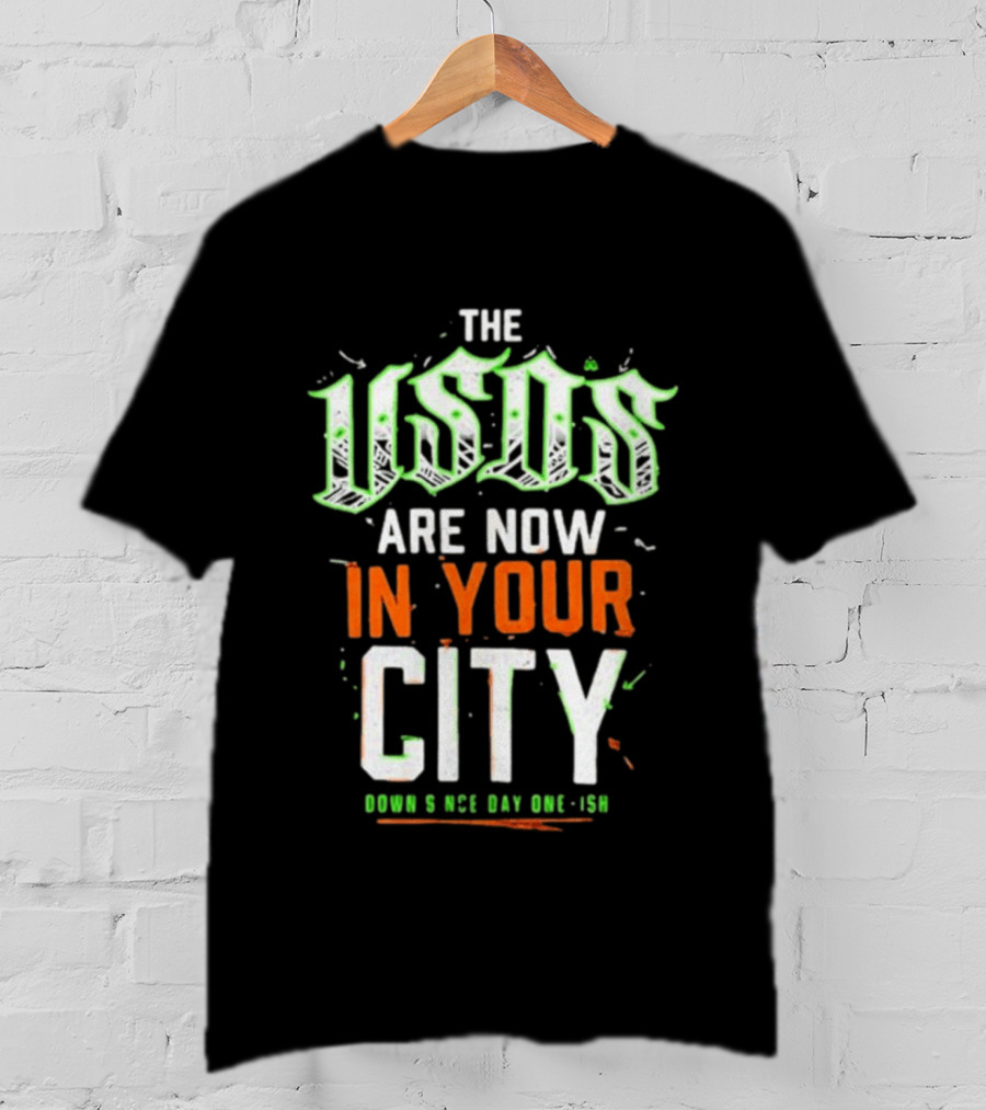 The Usos Are Now In Your City WWE Oooo S Ooo Day One Ish T-Shirt