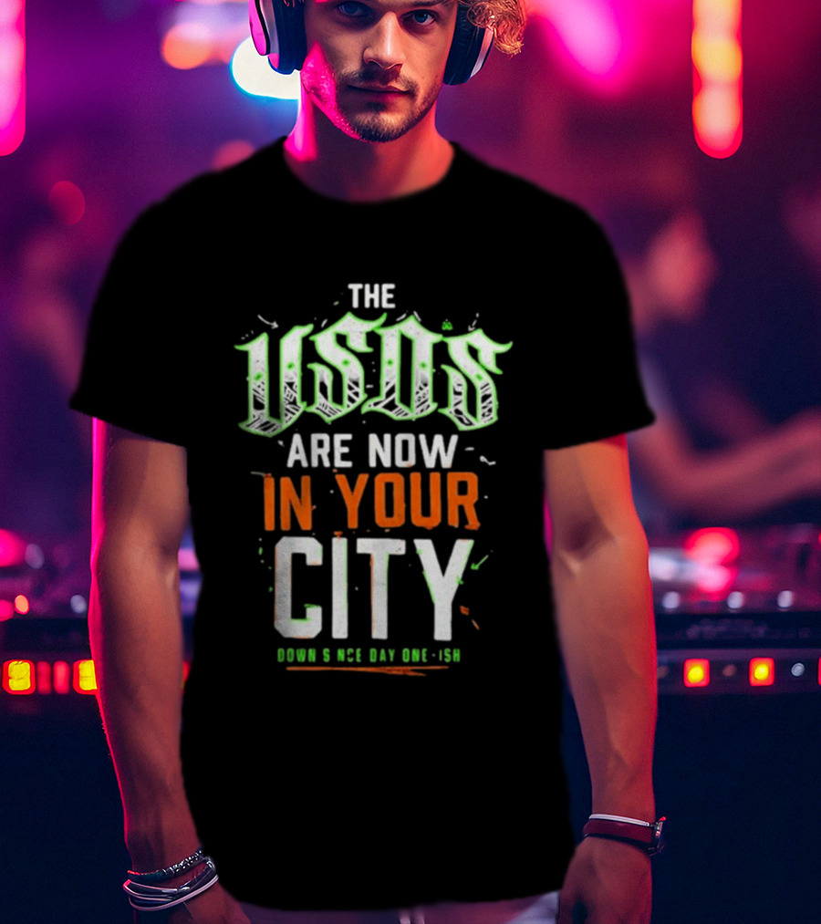 The Usos Are Now In Your City WWE Oooo S Ooo Day One Ish T-Shirt