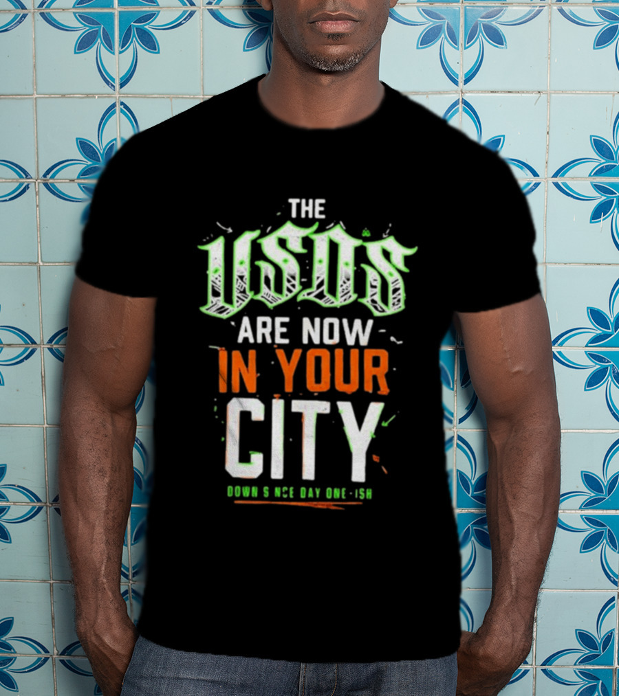 The Usos Are Now In Your City WWE Oooo S Ooo Day One Ish T-Shirt