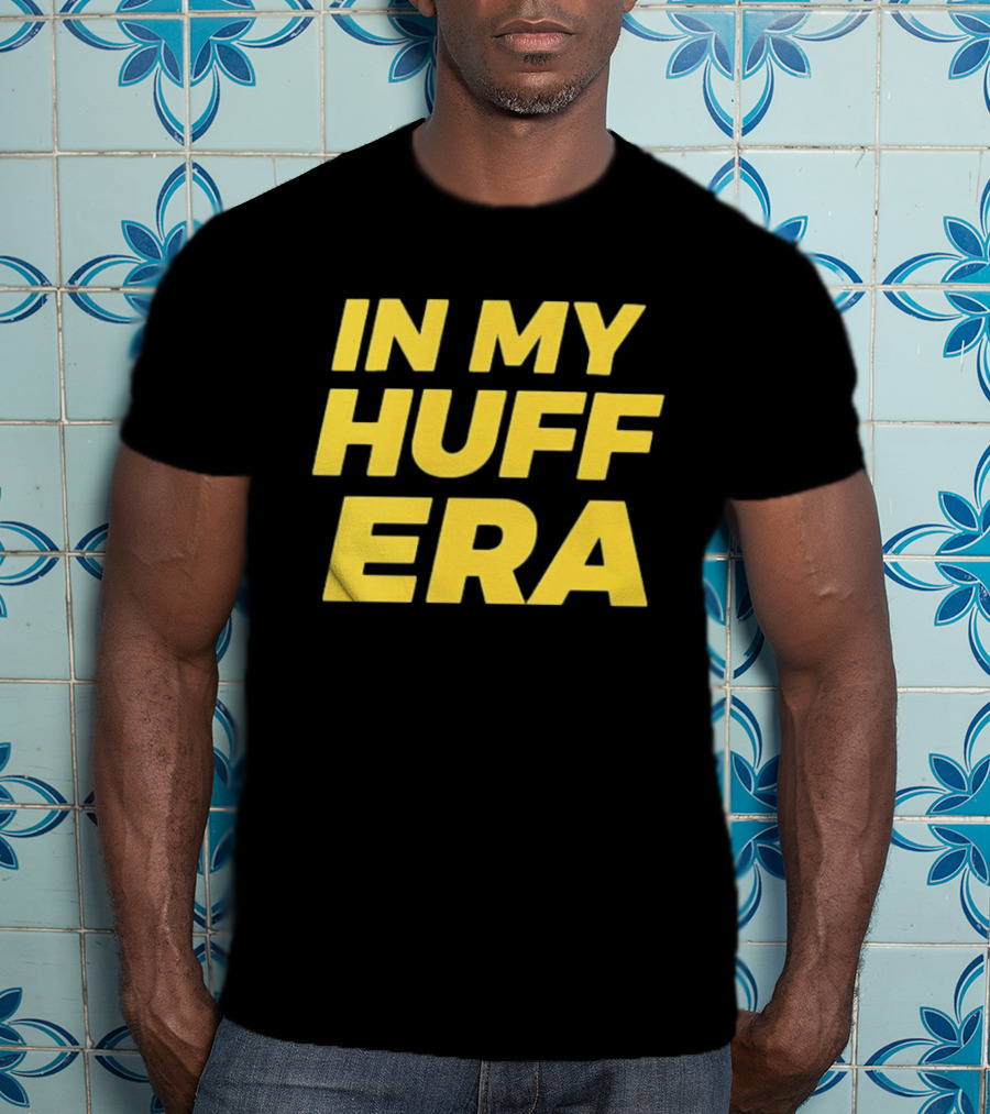 In My Huff Era Trendy Bold Yellow Text Fashion T-Shirt
