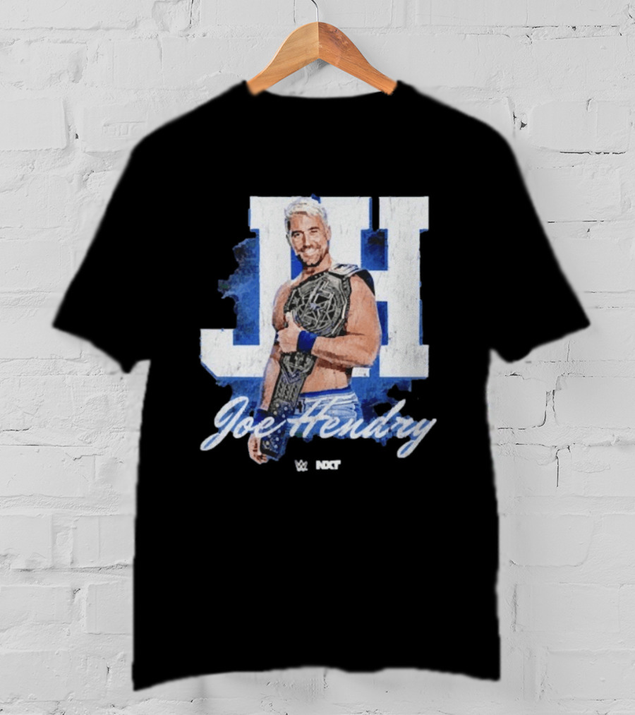 JH Joe Hendry WWE Superstar Officially Licensed Merchandise T-Shirt