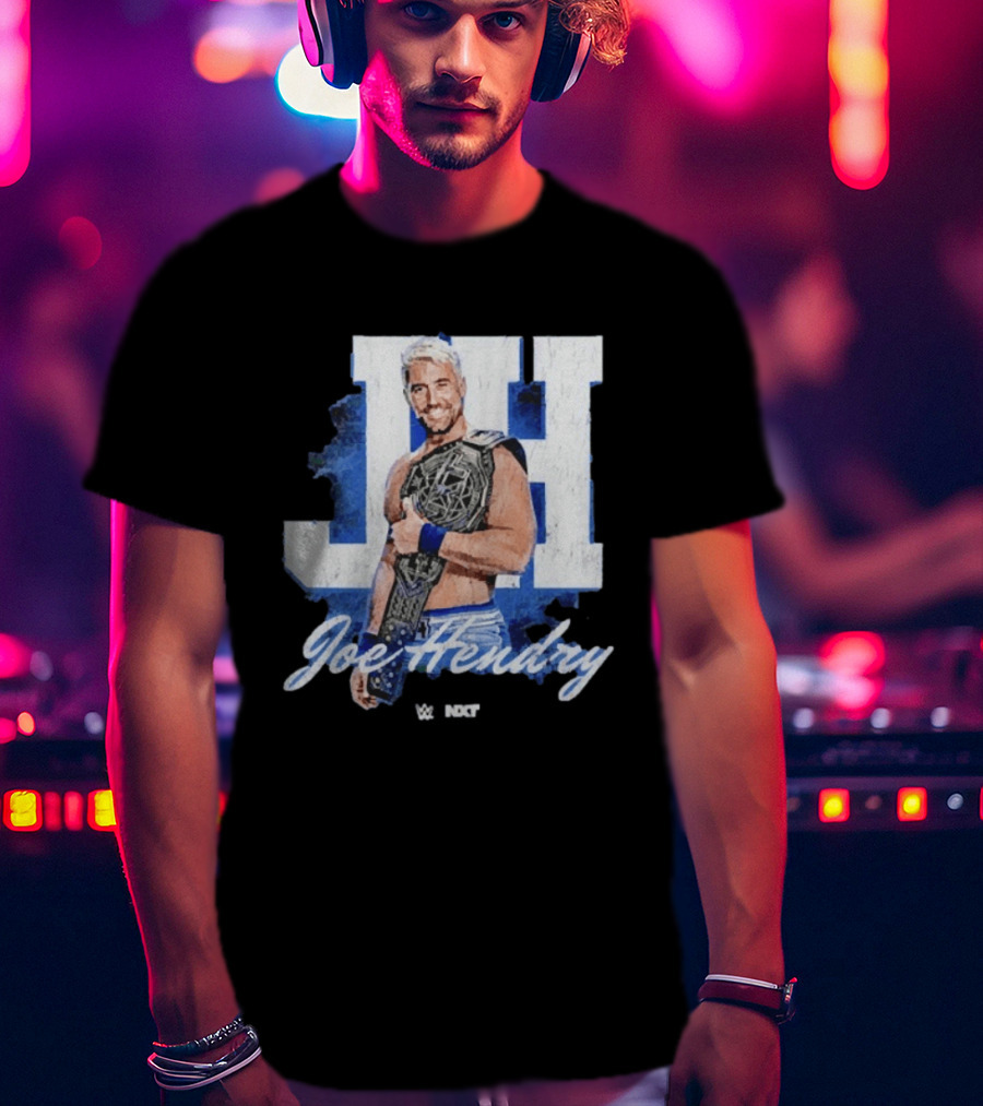 JH Joe Hendry WWE Superstar Officially Licensed Merchandise T-Shirt