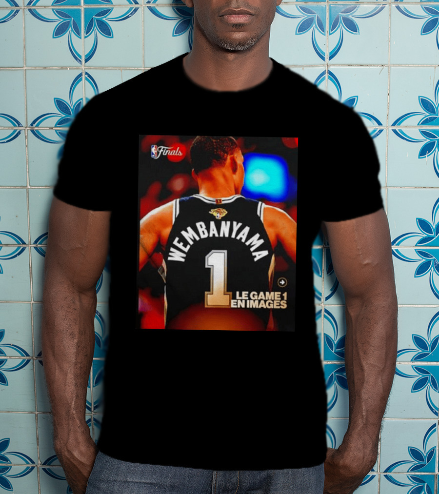 NBA Finals Wembanyama San Antonio Spurs Le Game 1 En Images T-Shirt