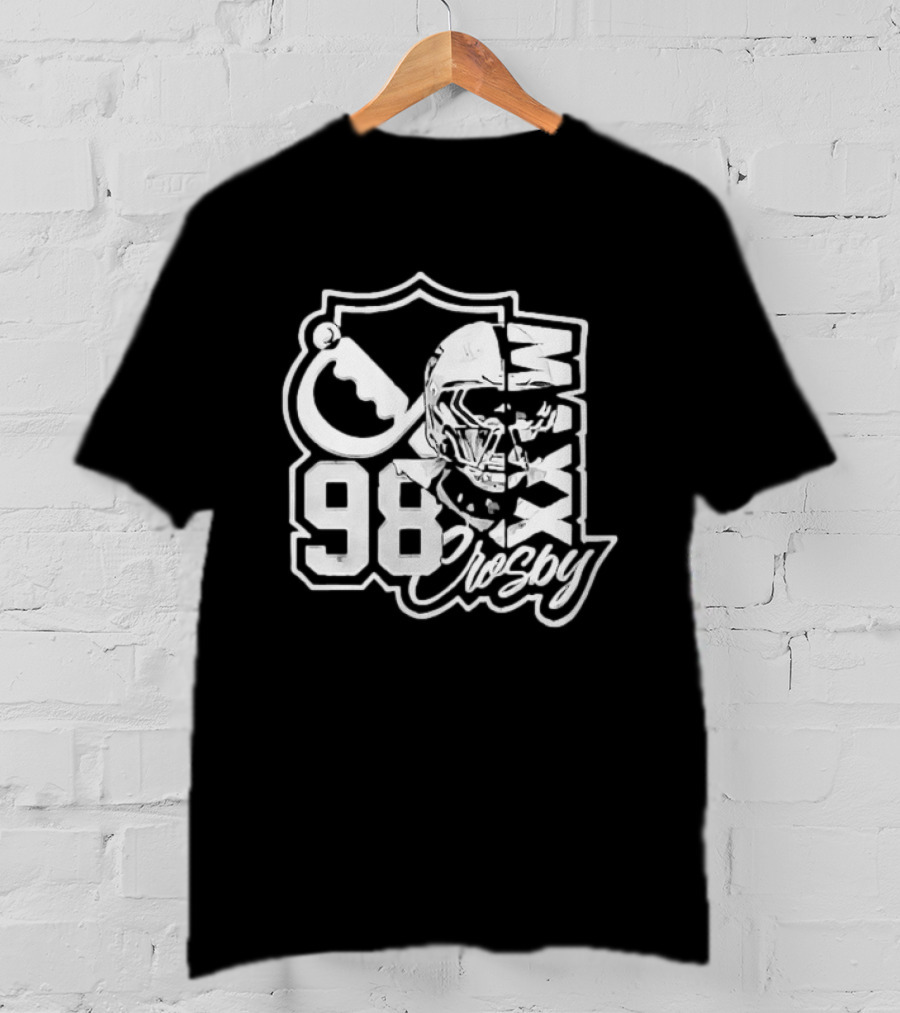 Maxx Crosby 98 Las Vegas Raiders NFL Football Helmet T-Shirt