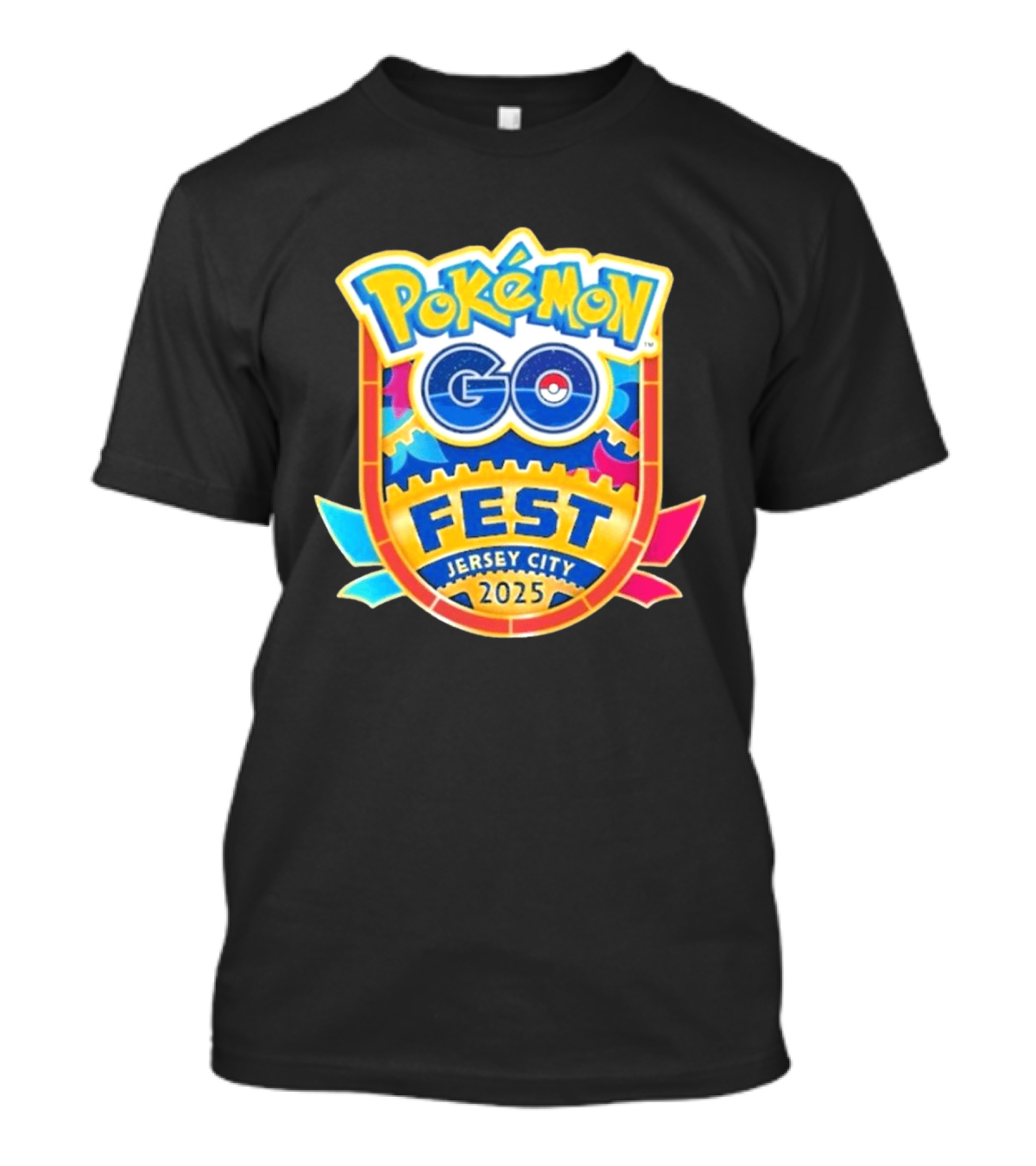 Pokémon Go Fest 2025 Jersey City Event T-Shirt