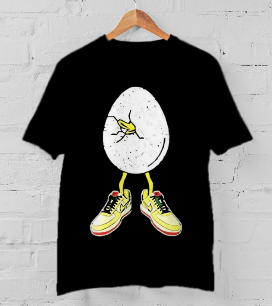 Oregon Football Fit For Flight Go Ducks Egg Cracked Sneakers Retro Nike T-Shirt