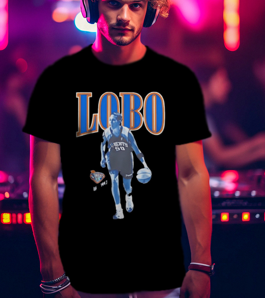 Lobo 50 New York Liberty WNBA Player Basketball T-Shirt