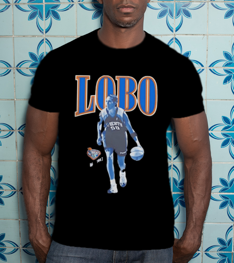 Lobo 50 New York Liberty WNBA Player Basketball T-Shirt