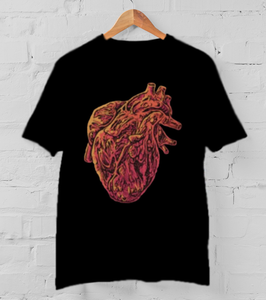 Rise Records The Acacia Strain Gravebloom Black Anatomical Heart T-Shirt