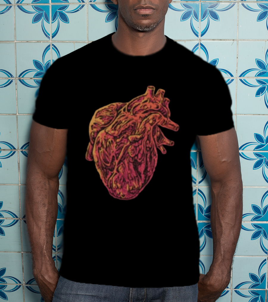 Rise Records The Acacia Strain Gravebloom Black Anatomical Heart T-Shirt