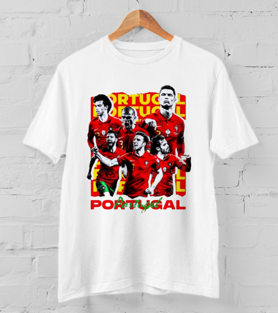 Portugal National Football Team Cristiano Ronaldo Fans T-Shirt