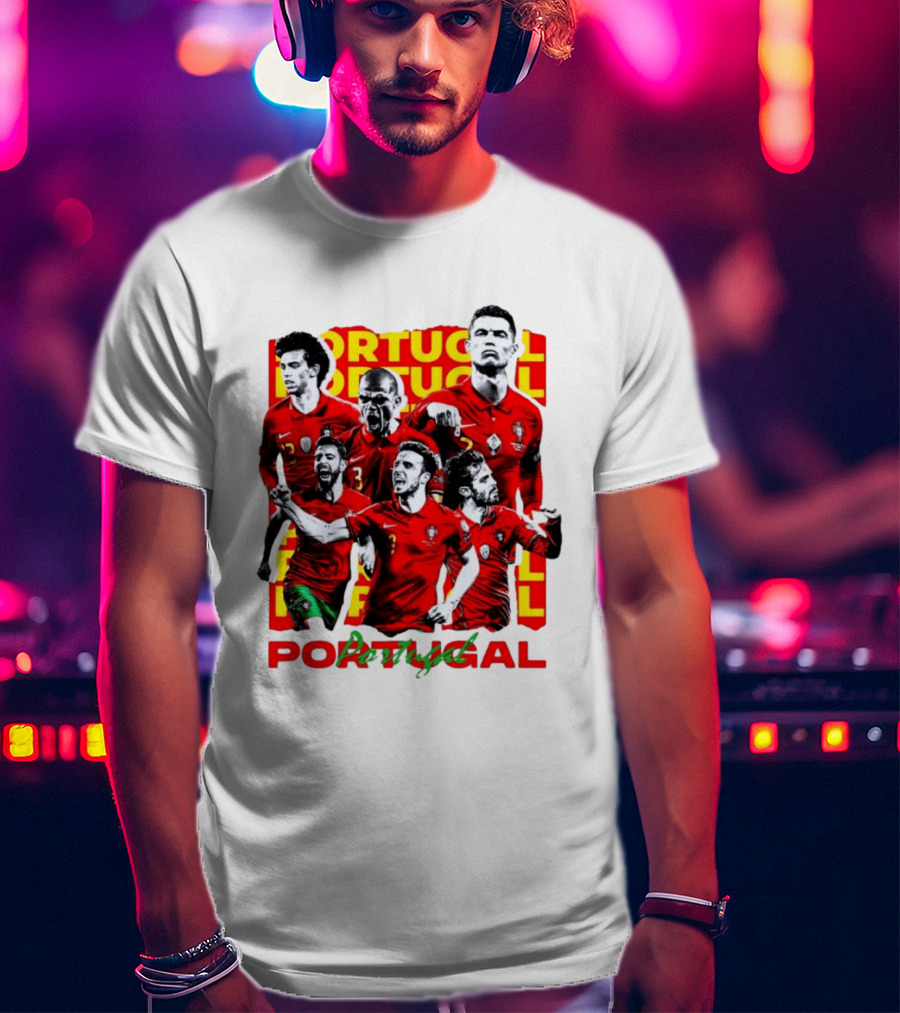 Portugal National Football Team Cristiano Ronaldo Fans T-Shirt
