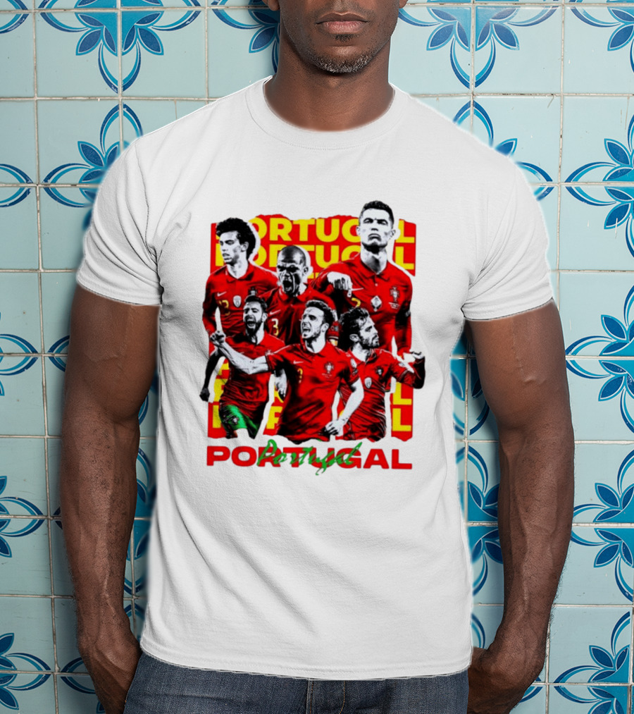 Portugal National Football Team Cristiano Ronaldo Fans T-Shirt