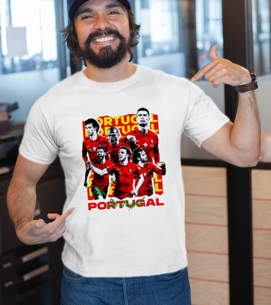 Portugal National Football Team Cristiano Ronaldo Fans T-Shirt