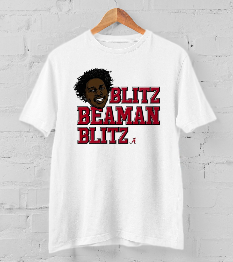 Alabama Crimson Tide Blitz Beaman Blitz Jeremiah Beaman T-Shirt