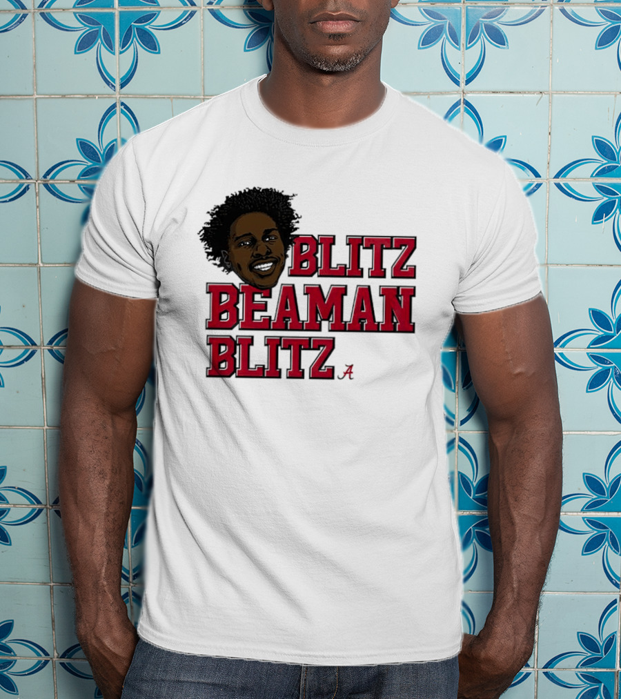 Alabama Crimson Tide Blitz Beaman Blitz Jeremiah Beaman T-Shirt
