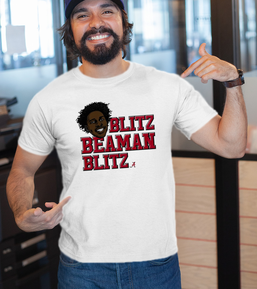 Alabama Crimson Tide Blitz Beaman Blitz Jeremiah Beaman T-Shirt
