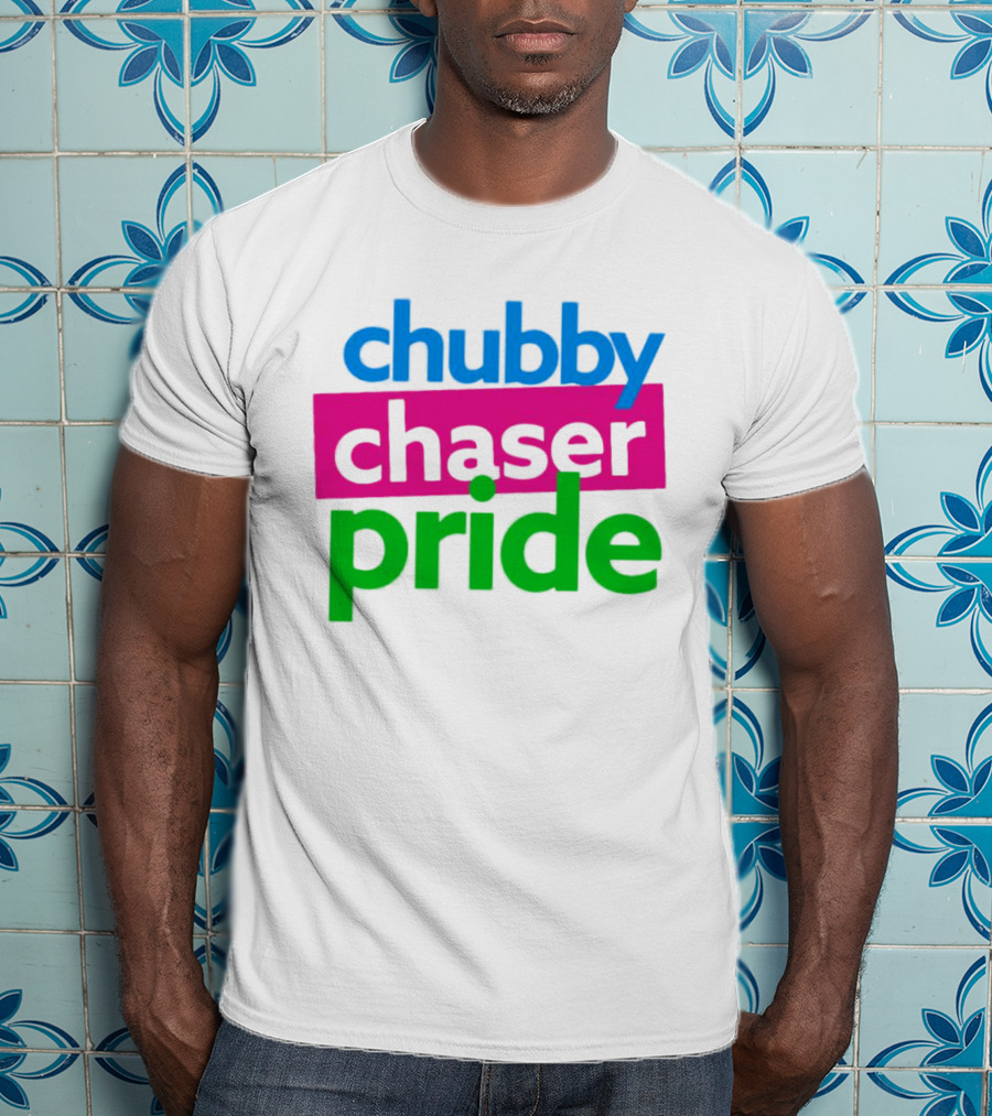 Chubby Chaser Pride Colorful T-Shirt