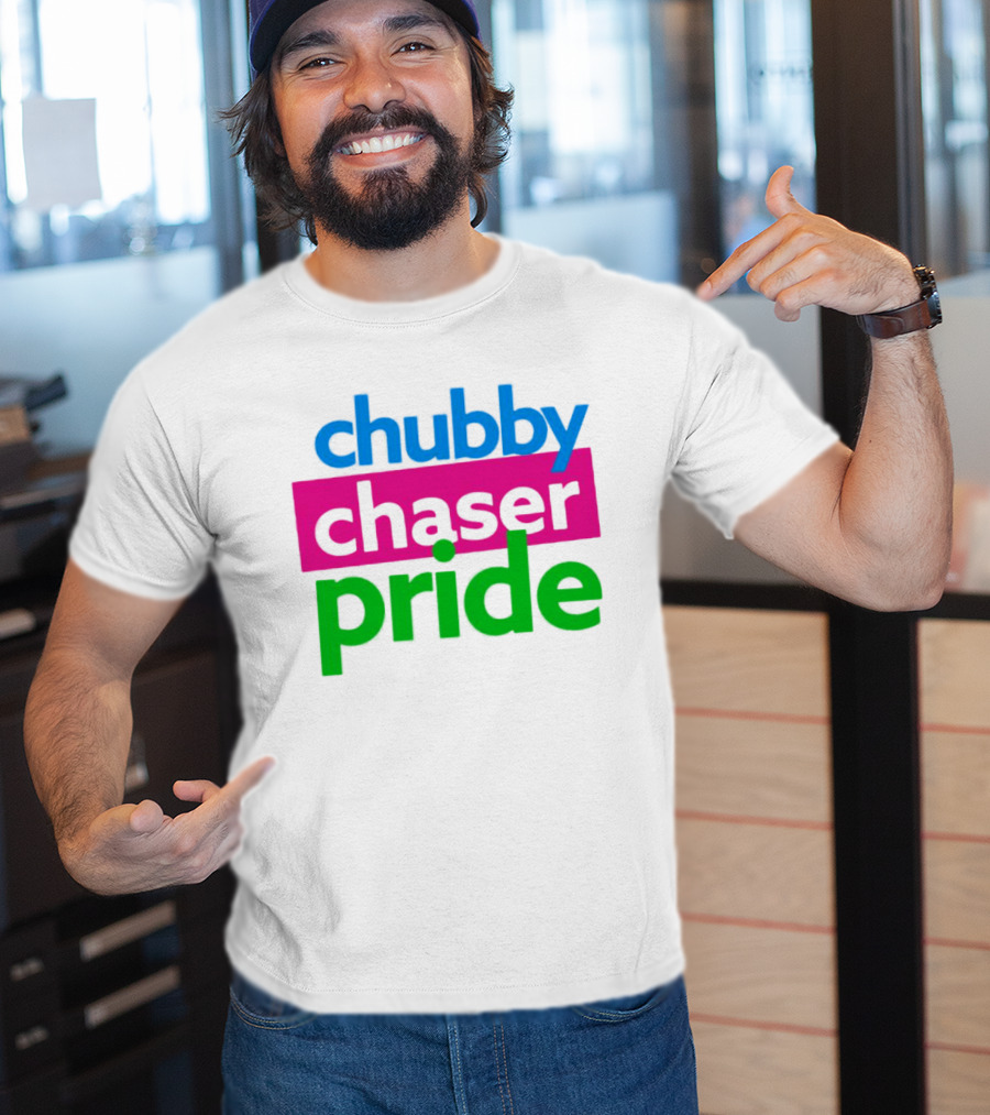 Chubby Chaser Pride Colorful T-Shirt