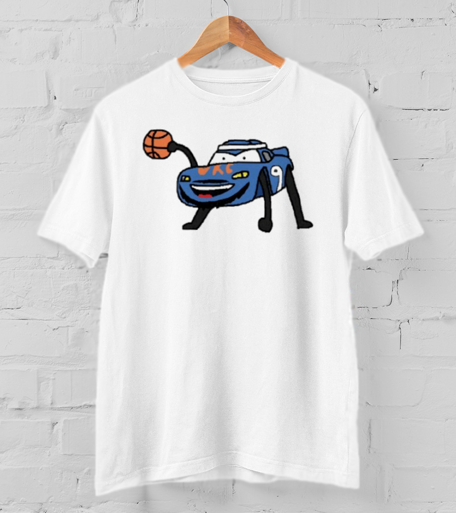 Alex Cars Russo Alex Caruso OKC Thunder Basketball Cartoon T-Shirt