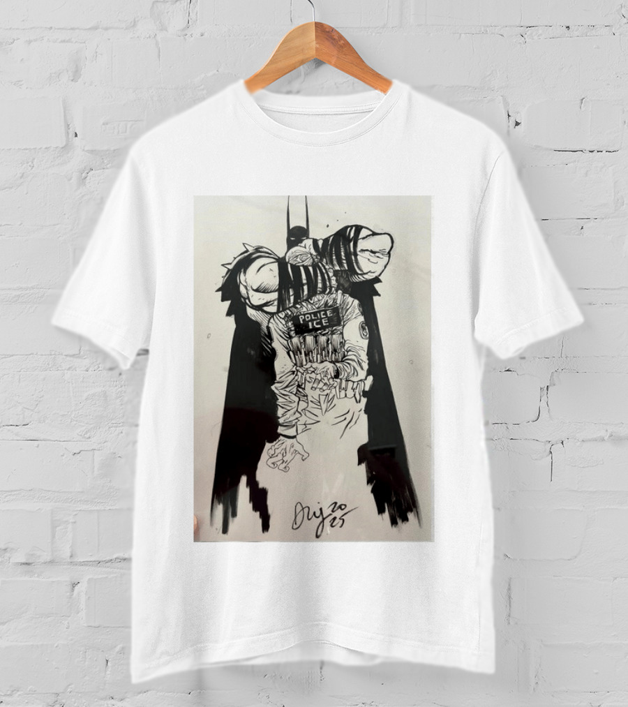 Awesome Absolute Batman Police ICE Daniel Warren Johnson DC Comics 2025 T-Shirt