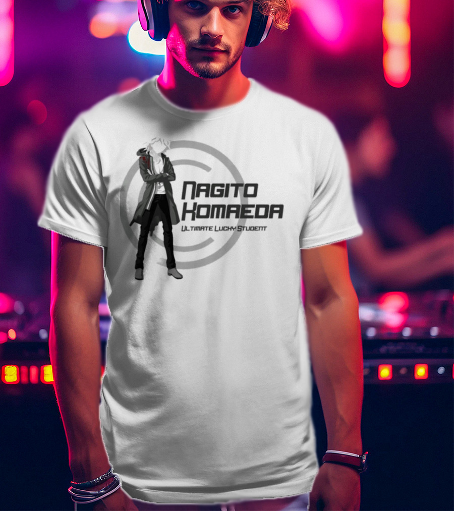 Nagito Komaeda Minimalist Style Danganronpa T-Shirt