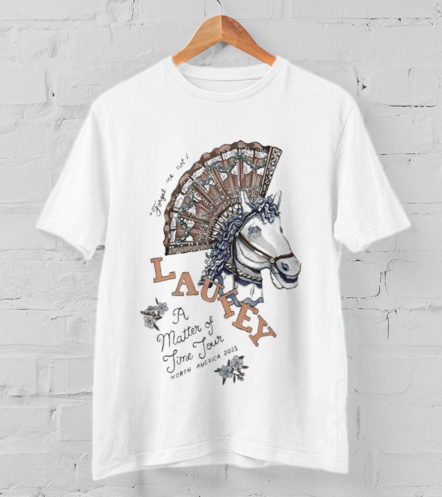Awesome Laufey A Matter Of Time Horse Tour 2025 T-Shirt