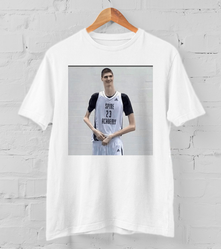 Spire Academy 23 Robert Bobroczkyi Basketball T-Shirt