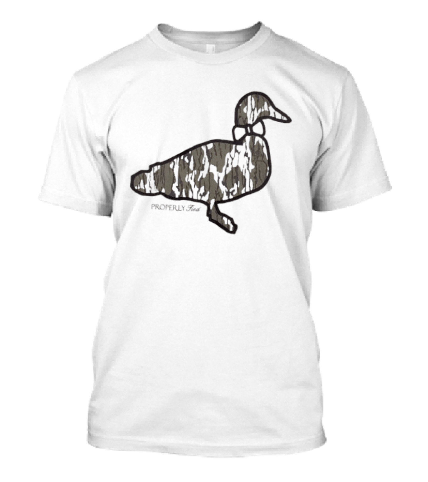 Duck Silhouette Camo Wildlife T-Shirt